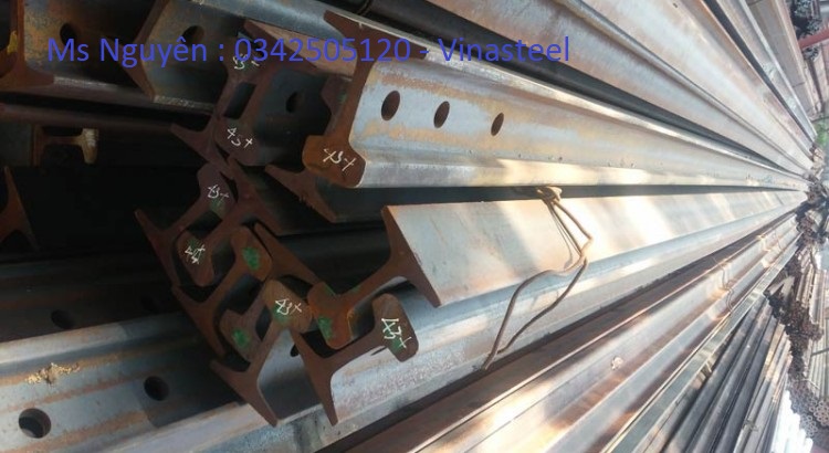 Thép ray cẩu trục P30 x 8mm tại miền nam