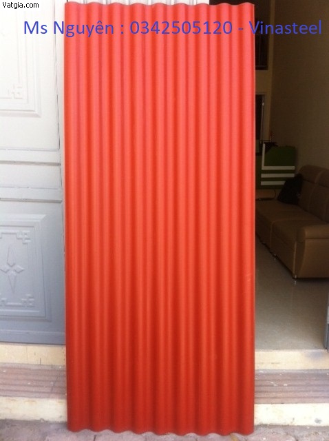 Tôn màu đỏ đậm chất lượng, giá rẻ nhất - vinasteel