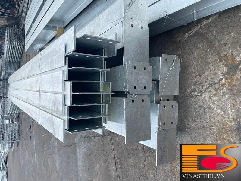Thép Hình I100 Mạ Kẽm Nhúng Nóng VinaSteel