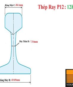 Thép Ray P12