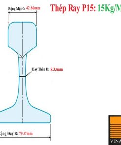 Thép Ray P15