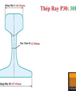 Thép Ray P30