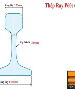 Thép Ray P60