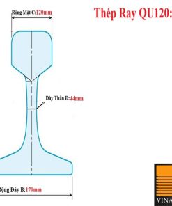 Thép Ray QU120